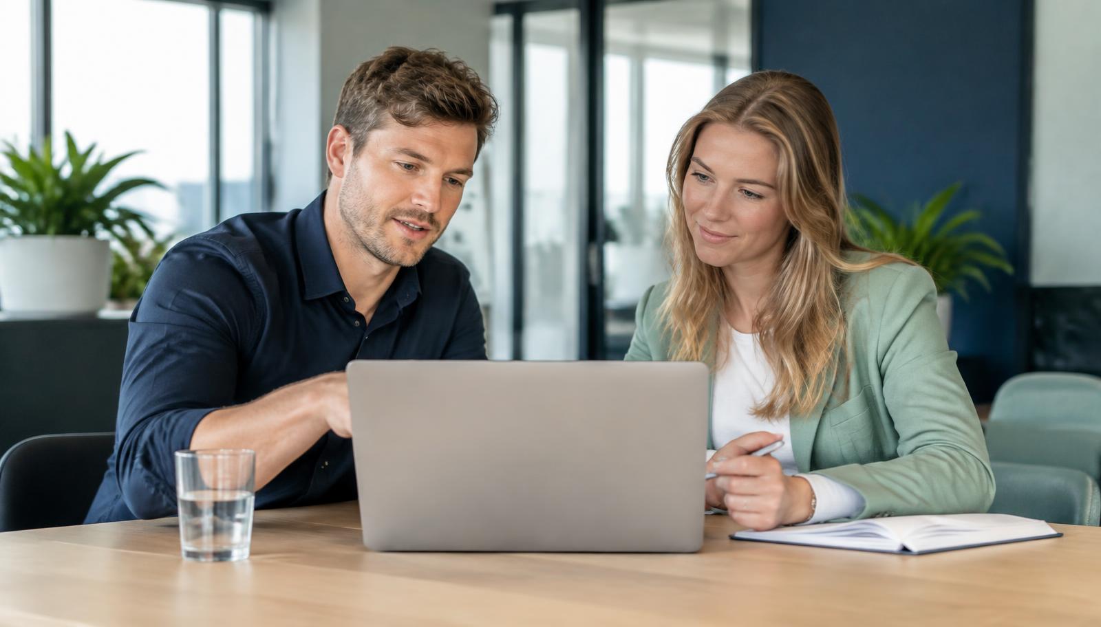 Collega's bespreken afspraken voor verantwoord gebruik van AI op het werk